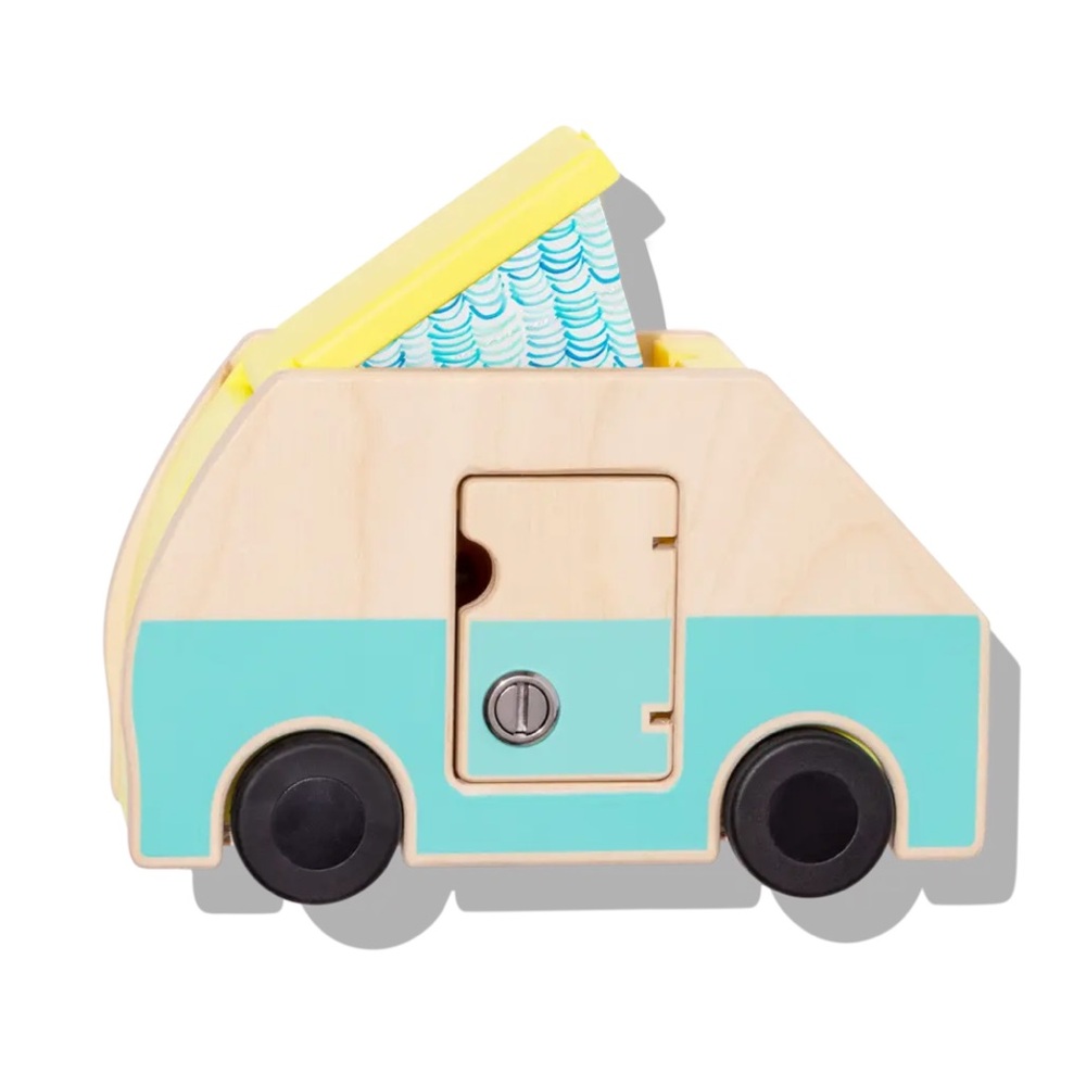 Lovevery Wooden Camper With Locking Doors